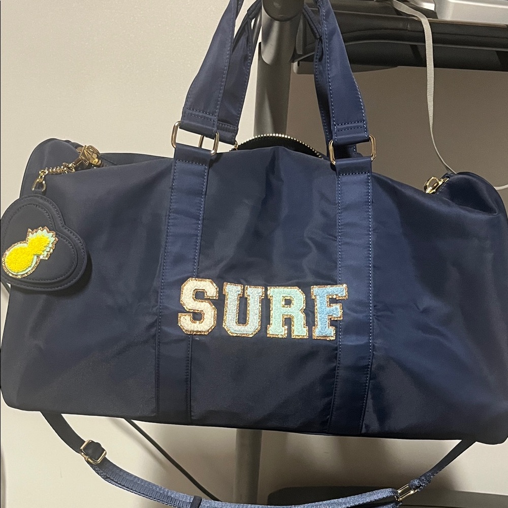 Stoney Clover lane Navy Blue 'Surf' Duffel Bag